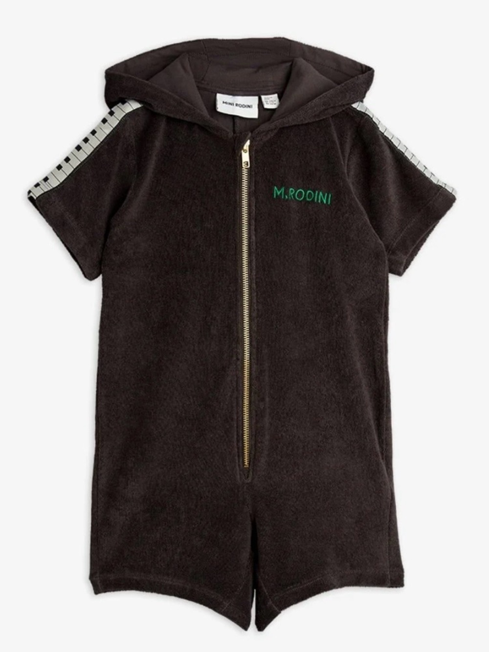 NWT Mini Rodini Piano Terry Summer Suit Romper One Piece size 92/98 or US 2 year